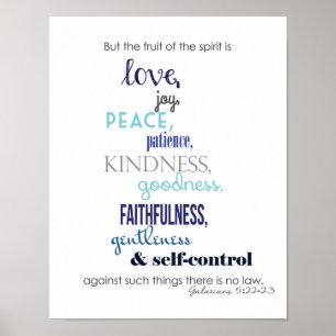 Frutas do poster do espírito