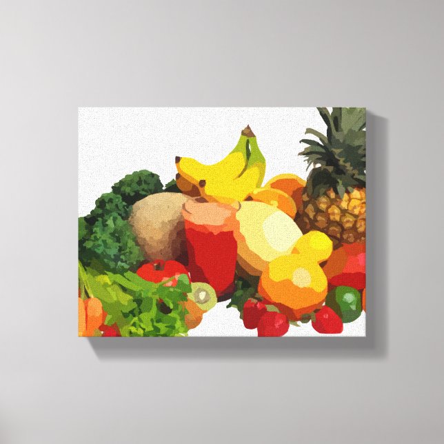 Frutas e Canvas Vegetais (Frente)