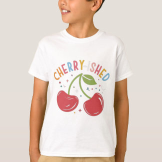 Fruto de cereja: Design de T-Shirt doce e Na moda