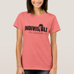 FT do preto indivisível de LAUDERDALE - o t-shirt