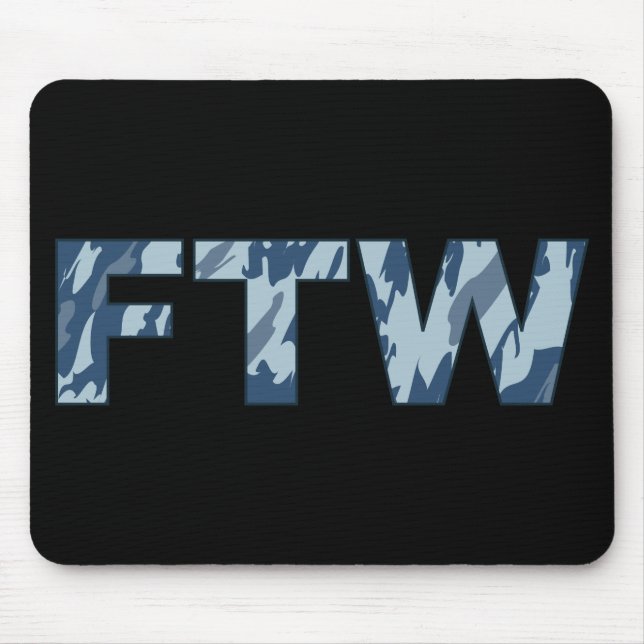 FTW Camo ártico Mousepad (Frente)