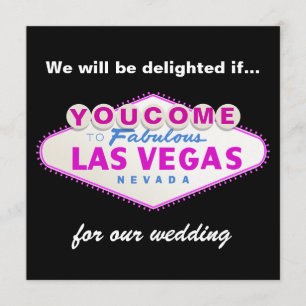Fuchsia Las Vegas assina convite para casamento