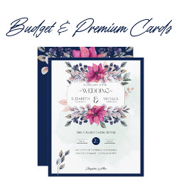 Fuchsia Marinho Cor-de-rosa Casamento de Vinação F