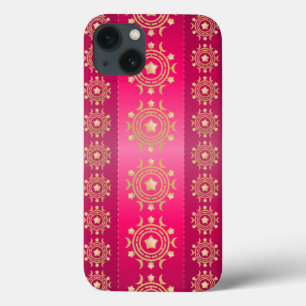 Fuchsia Oriental Mandala Patterno