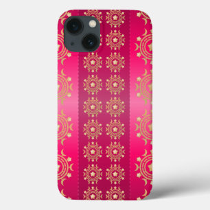 Fuchsia Oriental Mandala Patterno