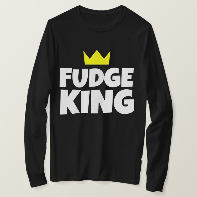 FUDGE KING MENS T-Shirt (Frente do Design)