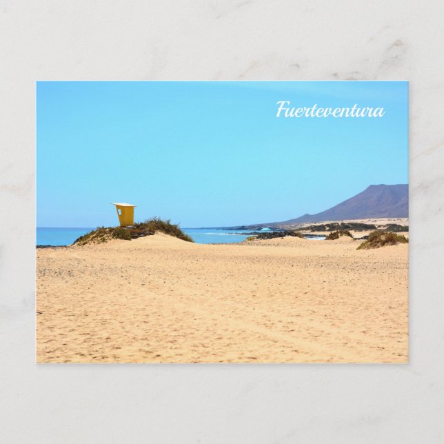 Fuerteventura Beach - cartão postal (Frente)