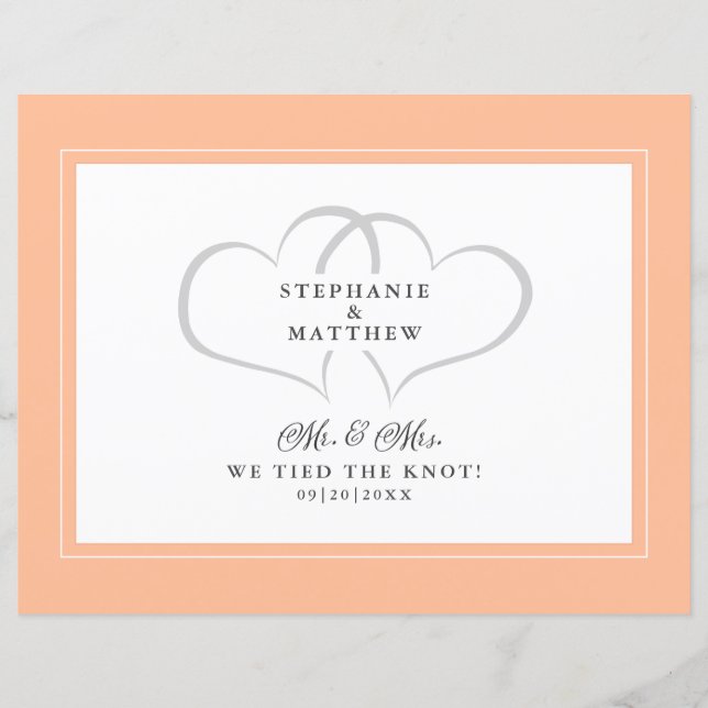 Fuga Romântica Nós Amarramos o Nó Senhor & Senhora (Frente)