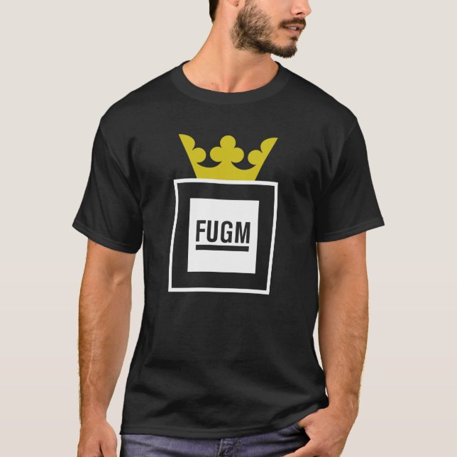 FUGM com a coroa de Saab pelo t-shirt do SAB (Frente)