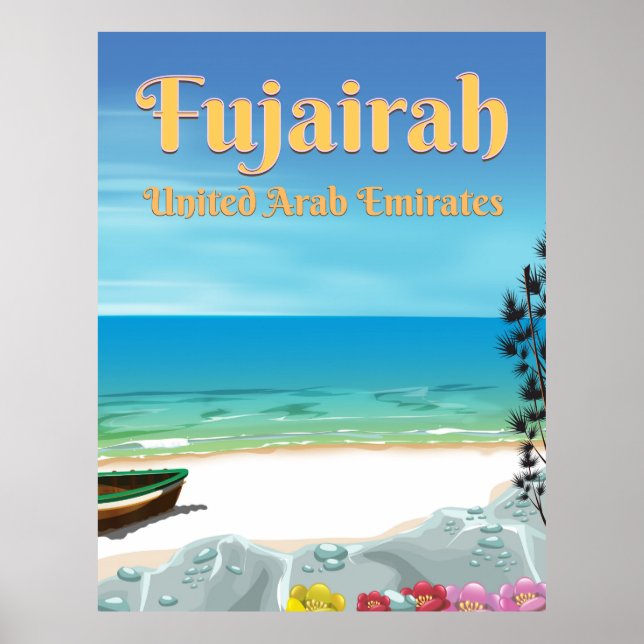 Fujairah United Arab Emirados poster (Frente)