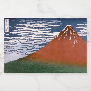 Fuji Vermelha, Vulcão Aka Fujiyama Katsushika Hoku