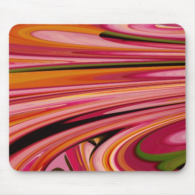 Fulgor Mousepad do rosa de Hanna (Frente)