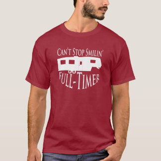 Fulltimer do rv - 5o t-shirt da roda