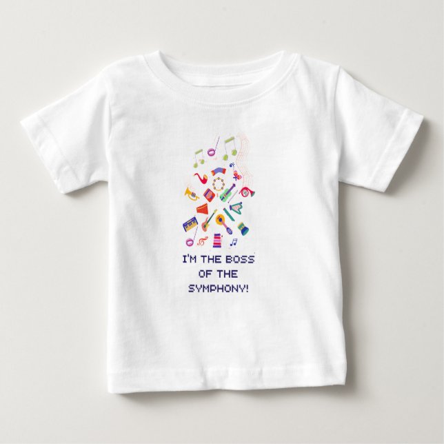 Fun Musical Instruments Kids T-Shirt (Frente)