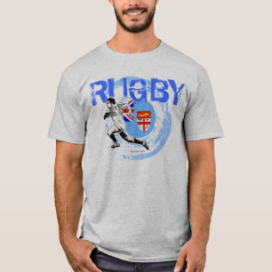 Funcionamento do t-shirt dos fãs do rugby de Fiji