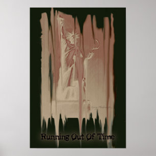 "funcionando fora poster político do tempo 13x19"