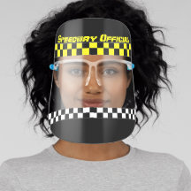 Funcionário da Via Rápida com Verificação em Preto