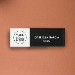 Funcionário de Logotipo Personalizado Profissional
