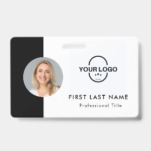 Funcionário Personalizado - Foto, Logotipo, Crachá