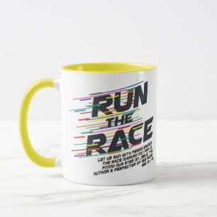 Funcione a caneca do cristão da raça