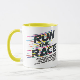 Funcione a caneca do cristão da raça
