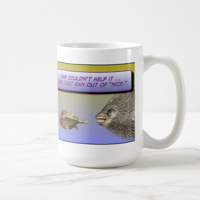 Funcionou fora da caneca "agradável" (Direita)