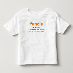 Funcle - T-Shirt da Família Tio Divertido