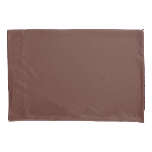 Funda de Travesseiro Marrom (Frente)