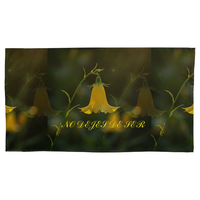 Funda Flor Campana Amarilla (Frente)