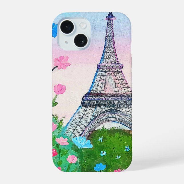Funda para Iphone Paris (Verso)