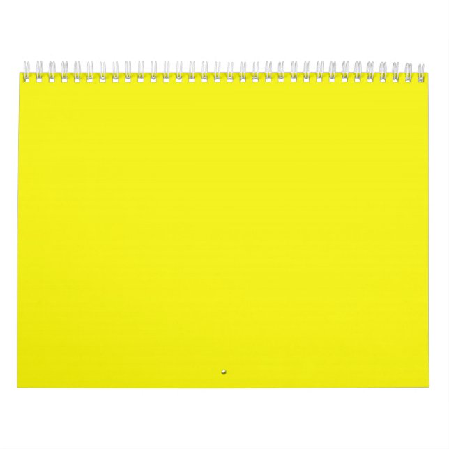 Fundo Amarelo Brilhante Amarelo em um Calendário (Capa)