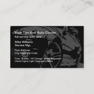 Fundo automotriz do cartão de visita do tema