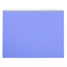 Fundo Azul Cornflower em um Calendário
