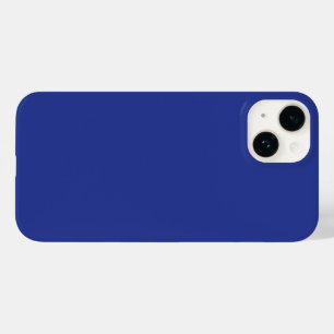 Fundo Azul Escuro Sólido Design Minimalista Ousa