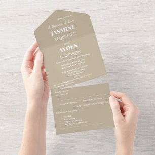 Fundo Bege Tom de Luz Suave – Design de Casamento