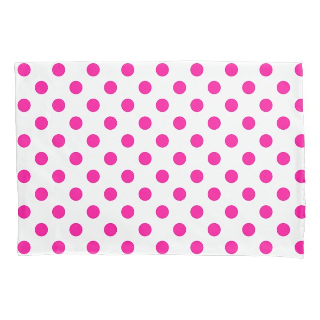 Fundo Branco Bolinhas Cor-de-Rosa (Frente)