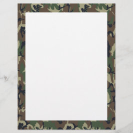 Fundo da Camuflagem Florestal Militar