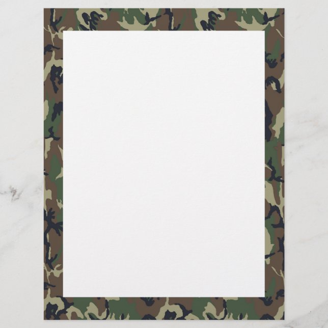 Fundo da Camuflagem Florestal Militar (Frente)
