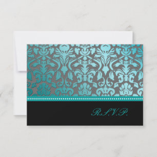 Fundo da flora teal PixDezines rsvp