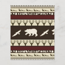 Fundo de álbum de recortes de bosques de outono