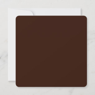 Fundo de cor castanho rico profundo personalizável