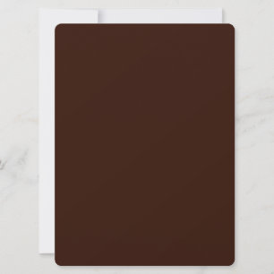Fundo de cor castanho rico profundo personalizável