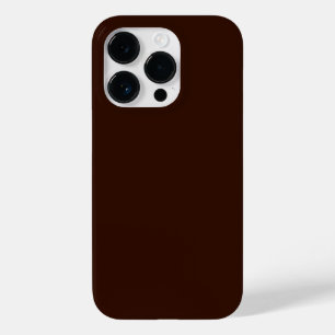 Fundo de cor marrom rico e profundo personalizável