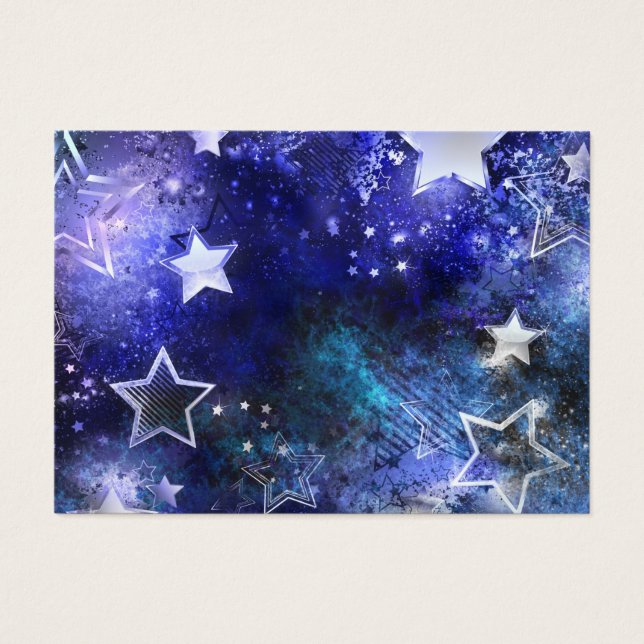 Fundo de Espaço com Estrelas (Frente)