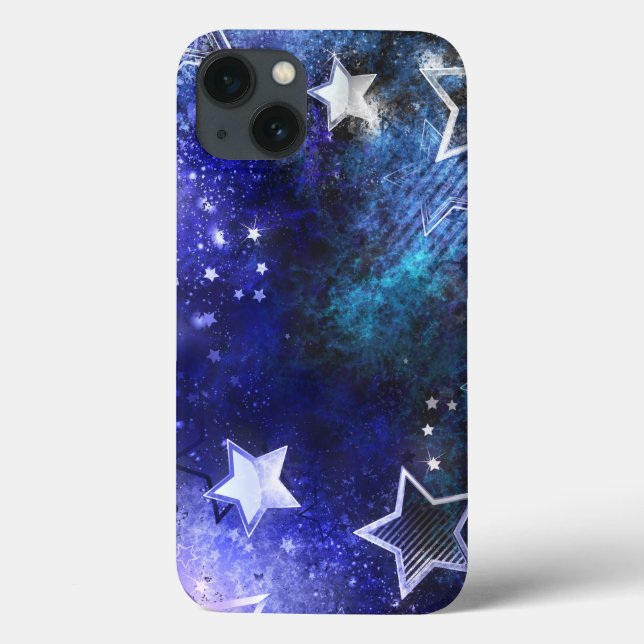 Fundo de Espaço com Estrelas (Verso)