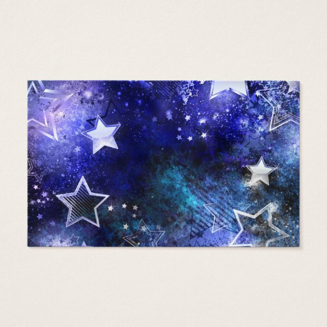 Fundo de Espaço com Estrelas (Frente)