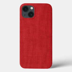 Fundo de Fotografias de Textura de Linen Vermelho