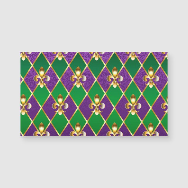Fundo de Joias Mardi Gras (Frente)