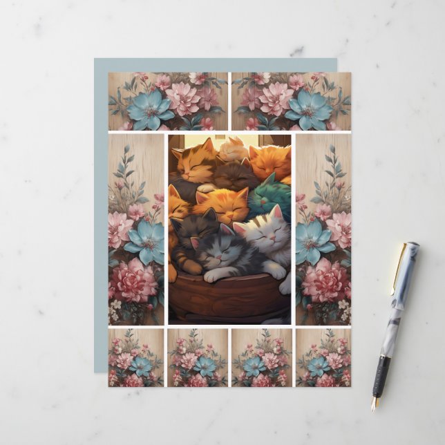 Fundo de luz suave da sombra das flores (Frente/Verso In Situ)