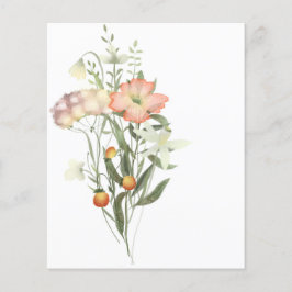 Fundo de raspagem de flores silvestres